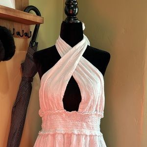 Aerie halter dress Lrg